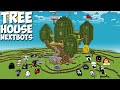 SURVIVAL BEST NEXTBOTS COMPILATION inside ADVENTURE TIME TREEHOUSE in Minecraft Gameplay Coffin Meme