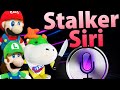 Crazy Mario Bros: Stalker Siri!