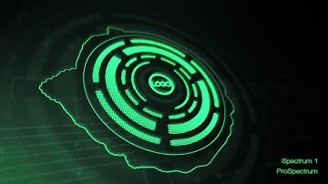 HUD Audio Spectrum Music Visualizer - After Effects Audio Spectrum Template