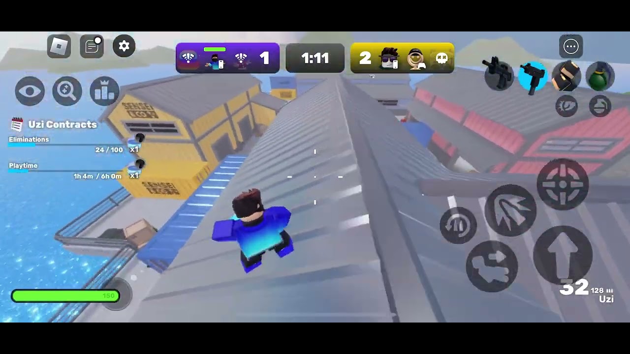 Row Blocks Rivals 1v3 in Roblox Rivals - YouTube
