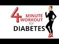 Diabetes Workout - Low Impact Home Workout - also ideal for beginners to fitness and exercise