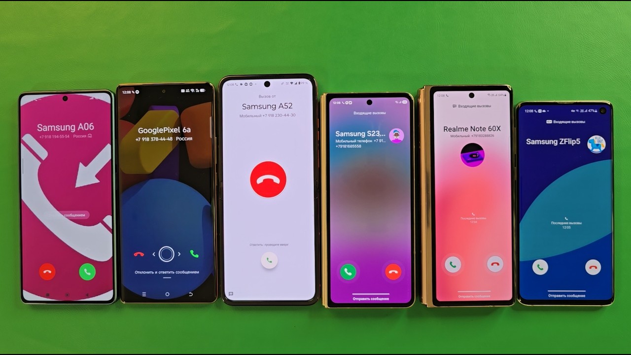 Guess Who Incoming call Poco F5 Tecno 30s Motorolla Razr50 Samsung ZFold4 Samsung ZFold2 Samsung S10