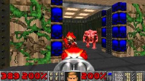 [fps|1993] DooM : MAP E2M3 "Refinery" (no source-port!)