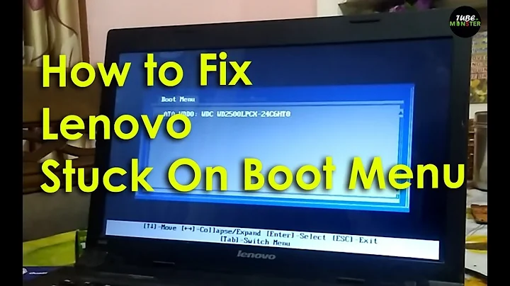 How to Fix Lenovo Stuck On Boot Menu