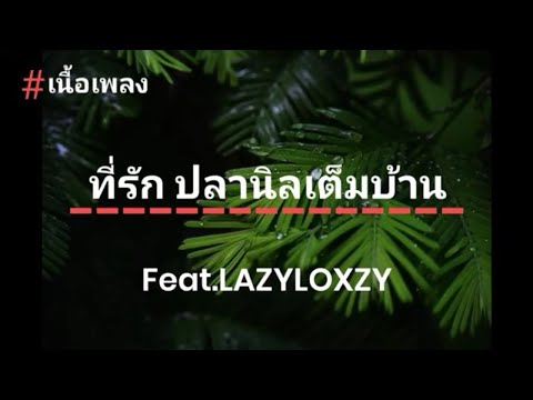 ที่รัก ปลานิลเต็มบ้าน​-Feat.LAZYLOXZY🎵🎵[เนึ้อเพลง]​