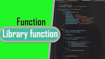 Function | Library function | C Programming Bangla Tutorial