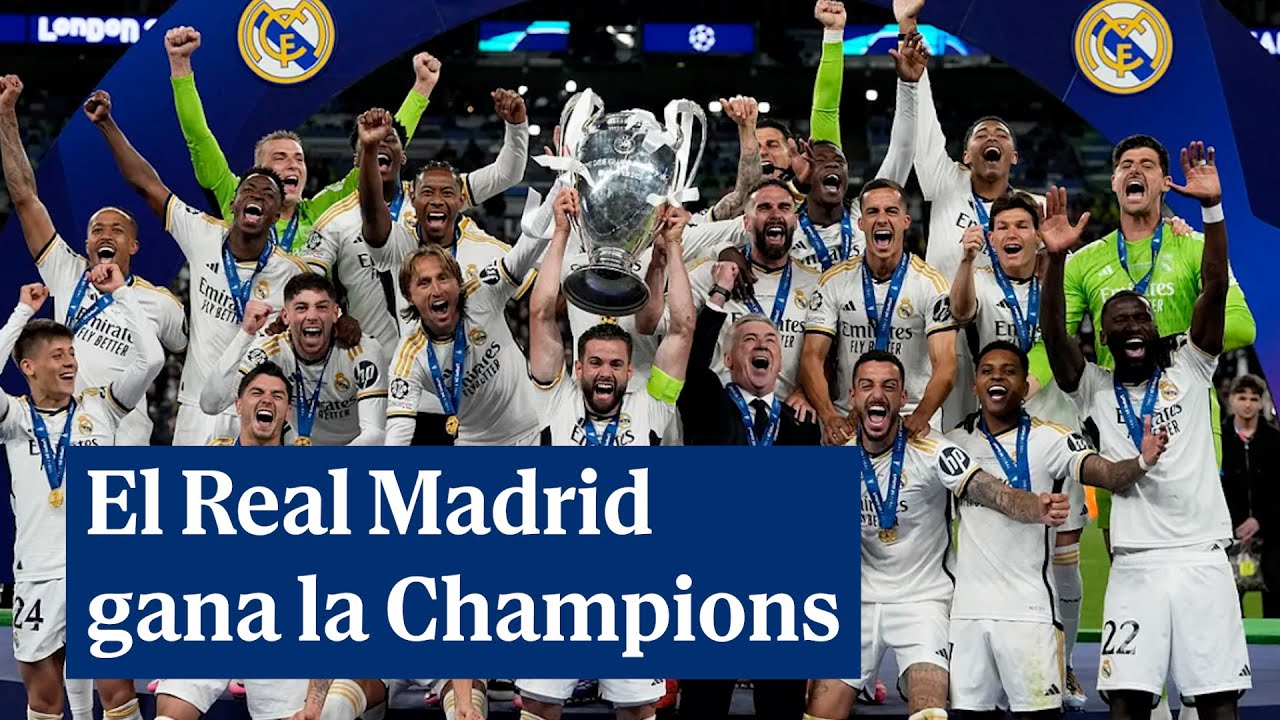 El Real Madrid gana la Champions y miles de personas salen a celebrarlo ...