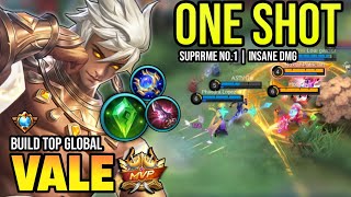 VALE BEST BUILD 2024 | BUILD TOP GLOBAL VALE GAMEPLAY | MOBILE LEGENDS✓