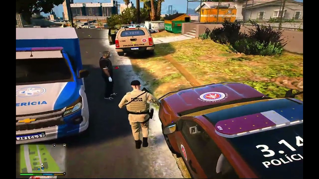 GTA V LSPD PETO E RONDESP EM OPERAÇÃO COMTRA TRAFICANTES E COMFRONTO INTENSO PMBA