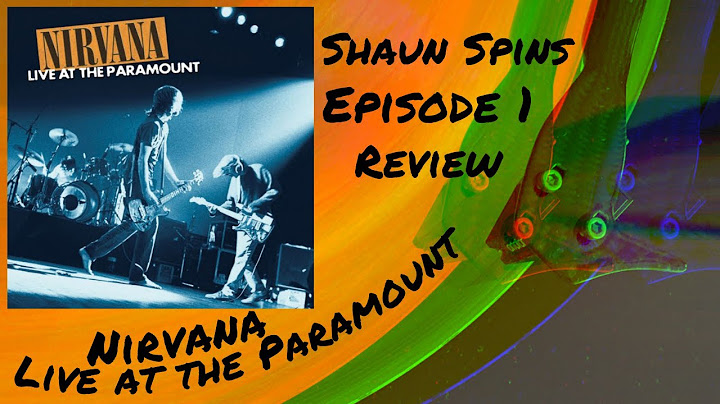 Nirvana live at the paramount review