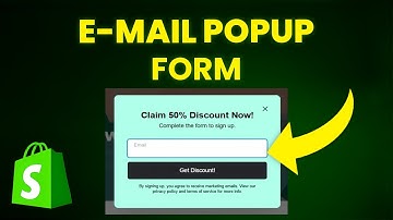 How To Create Email Popup Form In Shopify (Step-by-Step)