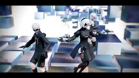 【Nier:Automata MMD】Wave-A2/2B/9S