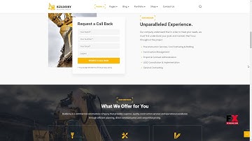 Builderry - Construction and Building WordPress Theme      Philip Yun
