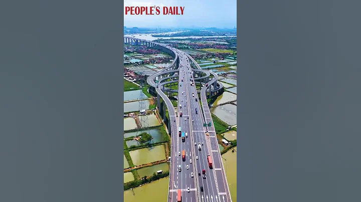 The Nansha Bridge across the Pearl River estuary links provincial capital Guangzhou and Dongguan - DayDayNews