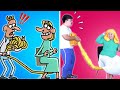 A Haircut For Rapunzel & 4 Other Cartoon Box Parody | Funny Cartoon Parodies | Hilarious Cartoon