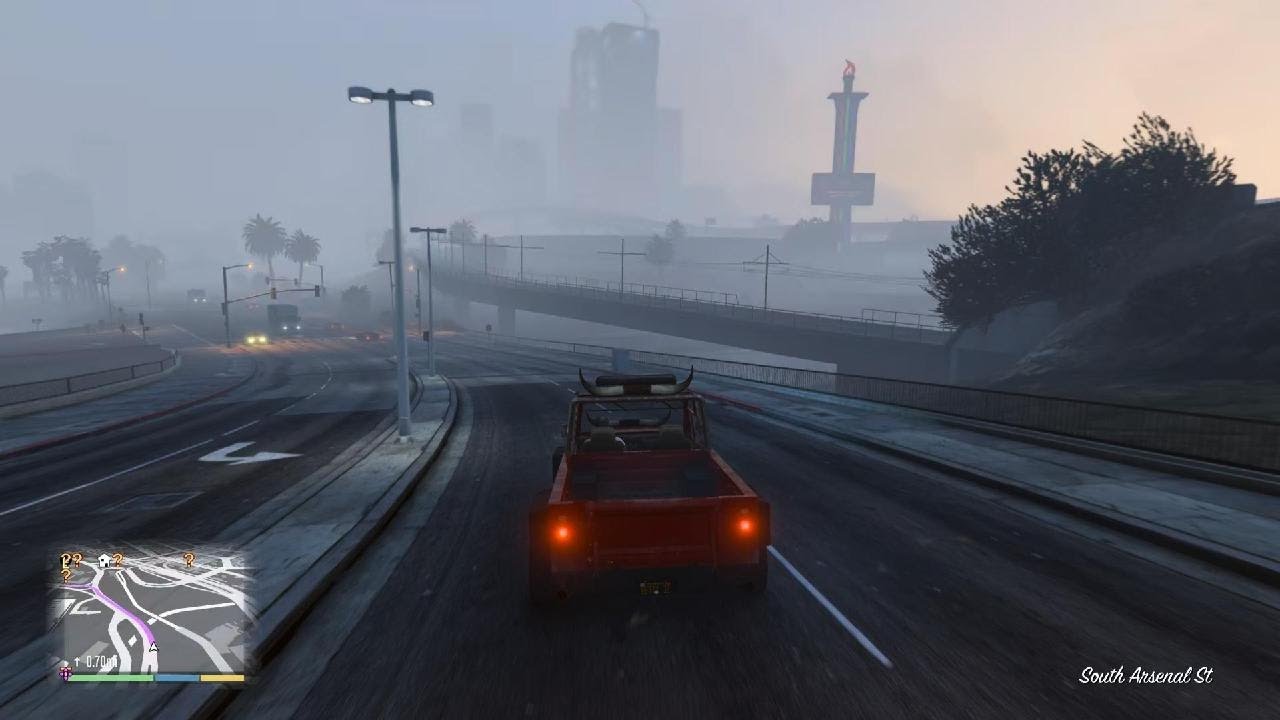 GTA V crazy police shootout - YouTube