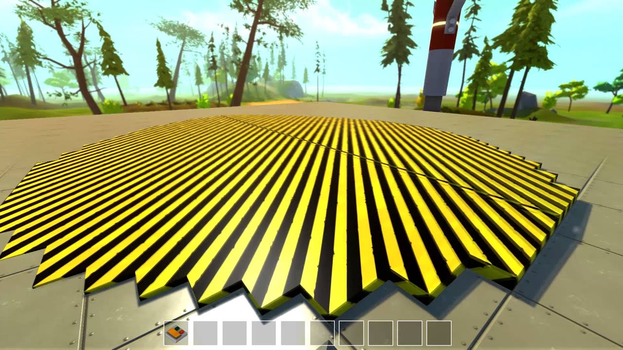 Rocket and Launch Site - Scrap Mechanic