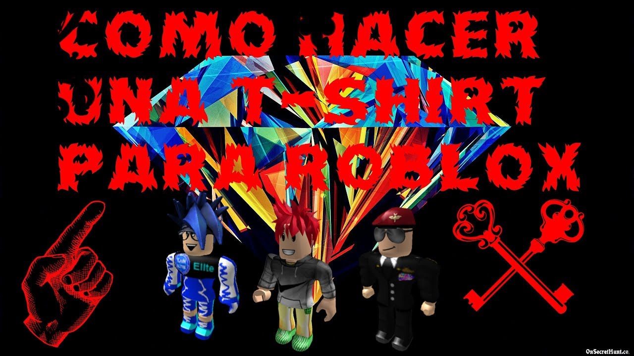 COMO HACER UNA TSHIRT EN ROBLOX!!! YouTube