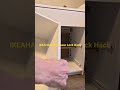 IKEA HAUGA Drawer Lock Hack 🛠️ #IKEA #Shorts #taskerterry