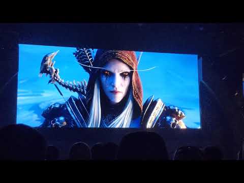 World of Warcraft - SHADOWLANDS BLIZZCON CROWD REACTION