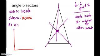 6-2 part 2: angle bisectors