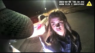 College Girl Fails Sobriety Test in Hilarious DUI Arrest