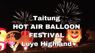 Taitunghot Air Balloon Festivalluye Highlandtaiwan