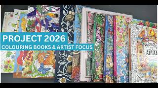 Colouring Books Artist Focus - Project 2026