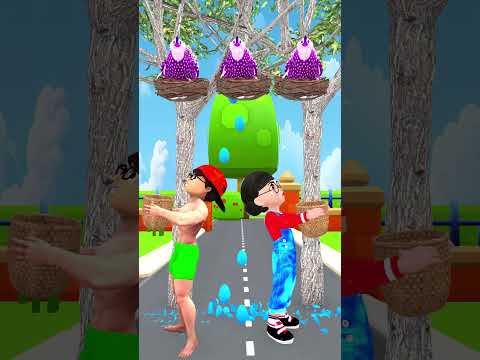 نيك وتاني ترول الدجاجة تضع البيض معلم مخيف أفلام قصيرة