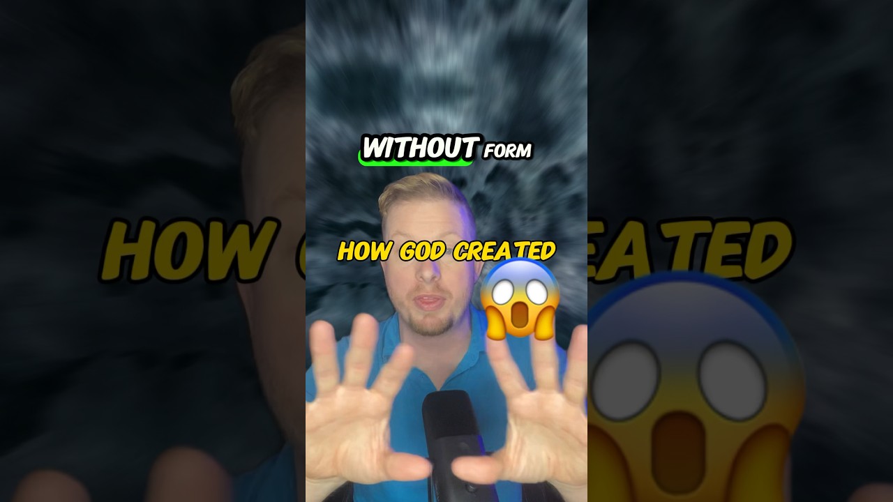 How was the earth created shorts god jesus bible holyspirit 