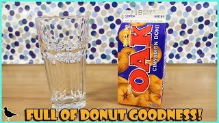 Oak Cinnamon Donut Flavoured Milk Taste Test Review Birdew Reviews