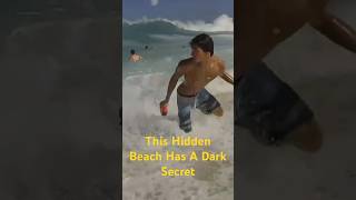 This Hidden Beach Has a Dark Secret