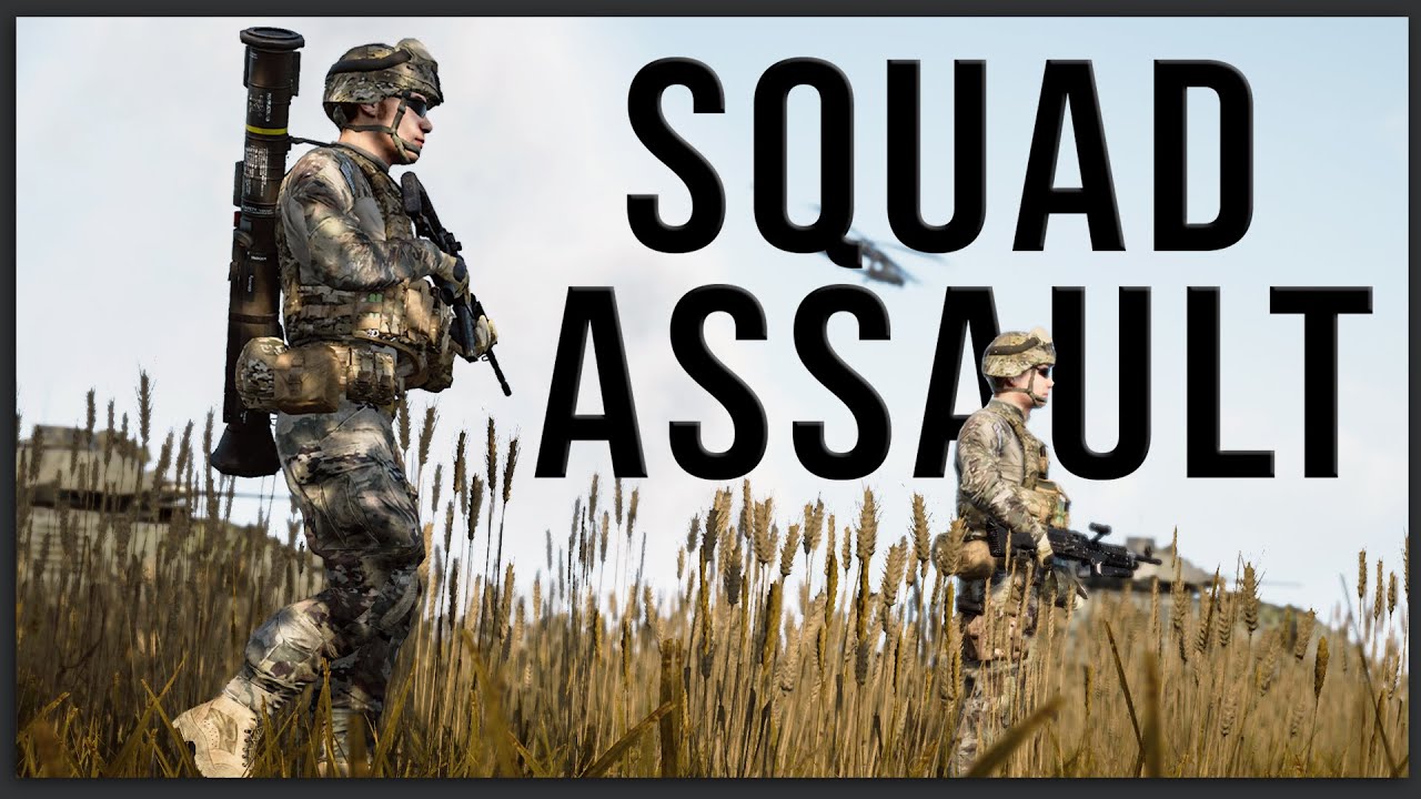 Squad Leading an Assault in Pakistan