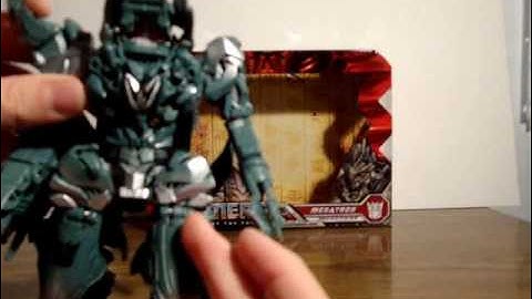 Soundout Review - Villians Week Episode 4 - Transformers Revenge of the Fallen Megatron