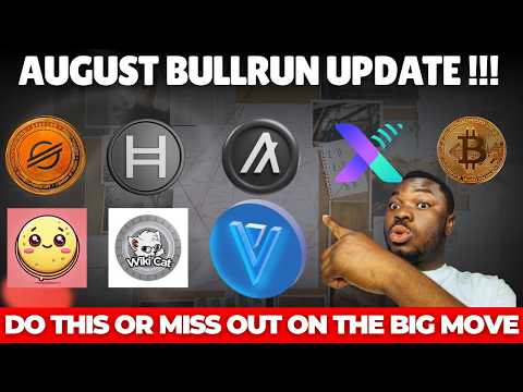 SHOCKING ⚠️ August BullRun Update Dont Miss Out On This Move!