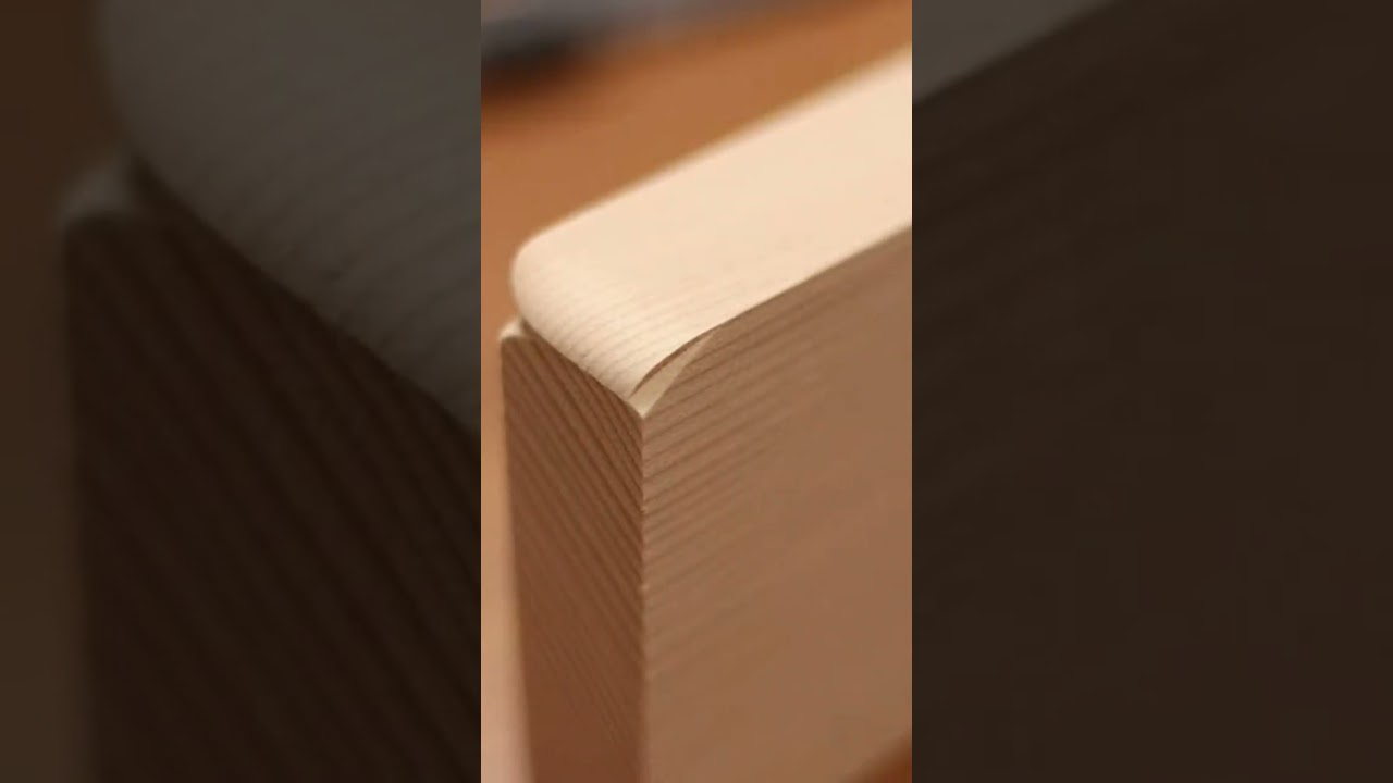 Sanding Wood Edges to Silk Smooth ✨ Edge Perfection 