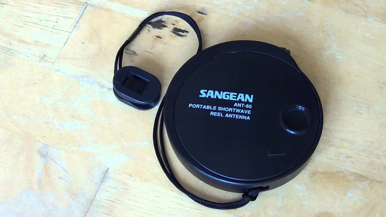 Sangean ANT 60 Reel antenna for shortwave review 