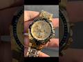 Casio Edifice Gold Watch Review | Premium Luxury Chronograph Watch #casiowatch #edgetechplus #shorts