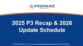 2025 P3 Recap & 2026 Update Schedule