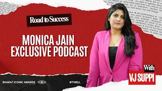 Monica Jain Bharat Iconic Awards Qualifier Wellness Podcast With Vj Suppi Holistic Changemaker