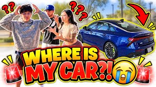 JJ'S CAR GOT STOLEN!! 😱 HE FREAKED OUT!