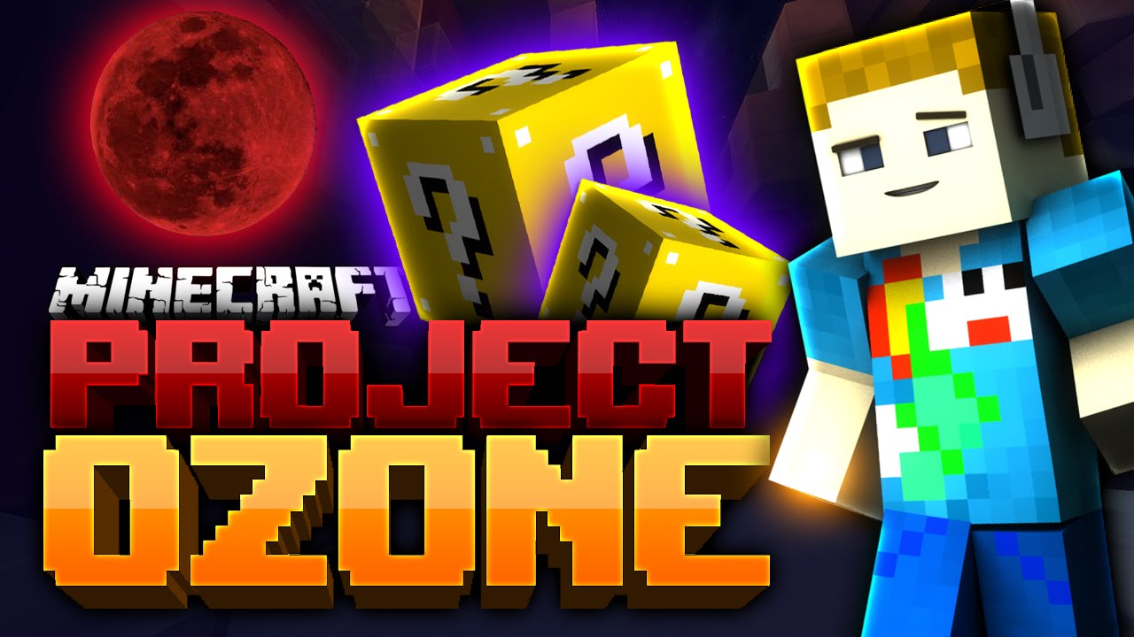crainer roblox Minecraft: THE UNLUCKY GHAST BLOCK | Project Ozone - Ep: 01