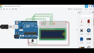 Programming with Arduino: Temperature Sensor, Celsius to Fahrenheit Conversion  & LCD Display