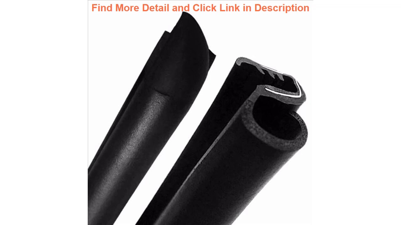 Top 2X85Cm B Type Car Rubber Seal Strip Windproof Anti-Noise EPDM Sealing Strips Car Styling Weathe