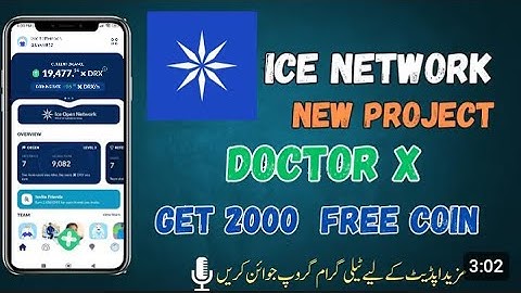 Ice Network New Project Join || DoctorX || Big Profit || Free Mining