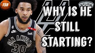 San Antonio Spurs Starting Lineup WHY!?