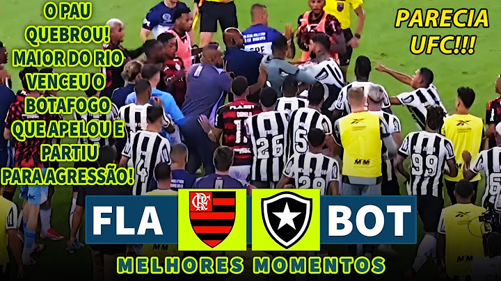 O PAU QUEBROU NO CLÁSSICO  Flamengo x Botafogo  Melhores Momentos  Cariocão 2025 ao vivo