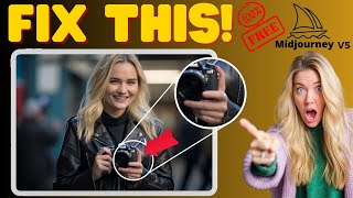 Remove Midjourney's errors that ruined your perfect picture #midjourney #aiimages #aitools