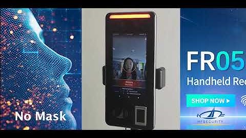 HFSecurity Face+Fingerprint+Card 5" Android Time Attendance FR05