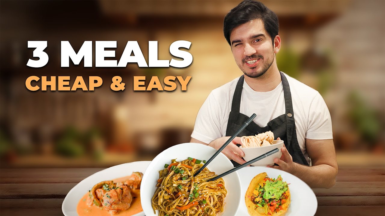 3 Quick Meals I Cook for people I Love (Easy Recipes)